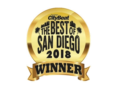 2018 Winner Best of San Diego Award