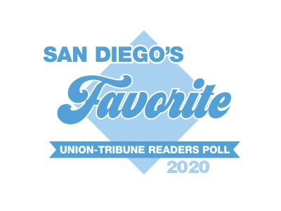 2020 Favorite San Diego's Union-Tribune Readers Poll Award