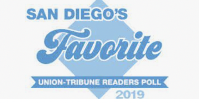 San Diego Favorite Union Tribune Readers Poll 2019